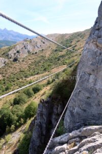Puente Mono Cadenas - Vía Ferrata Valdetorno Sabero - RocJumper