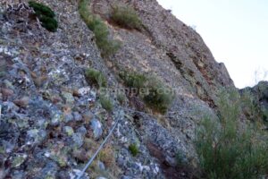 Flanqueo - Vía Ferrata Pico Cabrón - Portilla de la Reina - RocJumper