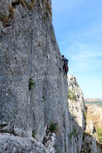 Flanqueos - Vía Ferrata Valdetorno Sabero - RocJumper
