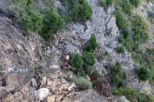 Cable de Vida - Vía Ferrata Lombera - Arnedillo - RocJumper