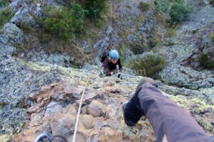 Vertical - Vía Ferrata Pico Cabrón - Portilla de la Reina - RocJumper