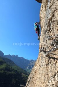 Vertical - Vía Ferrata Camaleño - Los Llanos - RocJumper