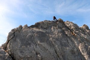 Descenso Cresta - Vía Ferrata Valdetorno Sabero - RocJumper
