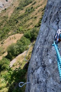 Flanqueo - Vía Ferrata Valdetorno Sabero - RocJumper