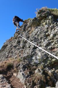 Descenso - Vía Ferrata Pico Cabrón - Portilla de la Reina - RocJumper