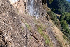 Cable retorno - Vía Ferrata Camaleño - Los Llanos - RocJumper