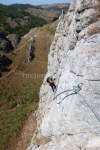 Flanqueos - Vía Ferrata Valdetorno Sabero - RocJumper
