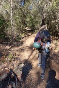 Aproximación - Vía Ferrata Ivet La Rabiosa - Rojalons - RocJumper