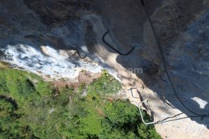 Bifurcación - Vía Ferrata Seu de la Paparrasolla - Vidosa Multiaventura - Ponga - RocJumper 