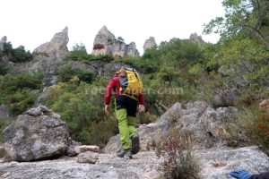 Subida - Barranc de Cova Pintada por Barranc dels Toll Brossa - Mas Barberans - RocJumper