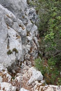 Flanqueo - Vía Ferrata Escalera al Cielo - La Hermida - RocJumper