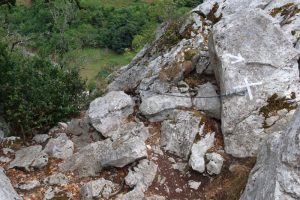 Cruce con Vía Ferrata Peñarruscos - Vía Ferrata Escalera al Cielo - La Hermida - RocJumper