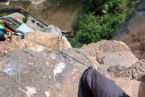 Placa - Vía Ferrata Peñarruscos - La Hermida - RocJumper