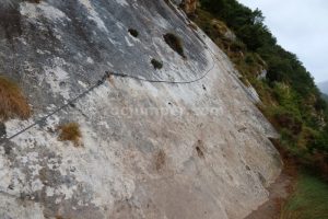 Placa - Vía Ferrata La Hermida - RocJumper