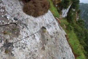 Fin Variante Puentes - Vía Ferrata La Hermida - RocJumper