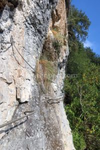 Flanqueo - Vía Ferrata El Risco - Matienzo - RocJumper