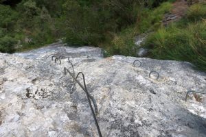 Flanqueo - Vía Ferrata El Risco - Matienzo - RocJumper