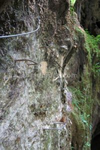 Flanqueo - Vía Ferrata Callejomadero - Ramales de la Victoria - RocJumper