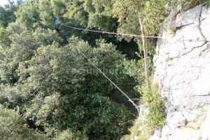 Puente Tibetano - Vía Ferrata El Risco - Matienzo - RocJumper