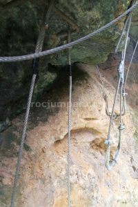 Paso colgante - Vía Ferrata Callejomadero - Ramales de la Victoria - RocJumper