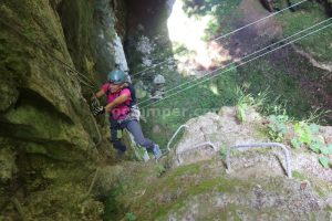 Desplome - Vía Ferrata Callejomadero - Ramales de la Victoria - RocJumper