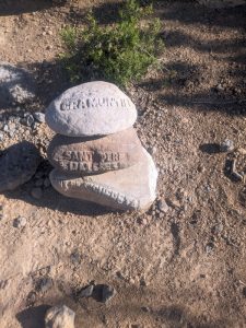 Hito de piedra - Barranc de Sant Pere Inferior - Pobla de Segur - RocJumper