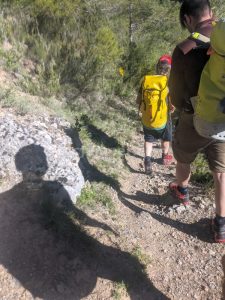 Llegando al inicio - Barranc de Sant Pere Inferior - Pobla de Segur - RocJumper