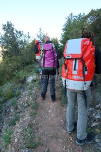 Cruce con Sendero - Barranc de Moró - La Pobla de Segur - RocJumper