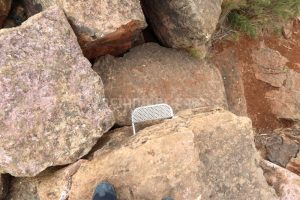 Aproximación peldaño - Vía Ferrata Sants de la Pedra - La Vall d'Uixó - RocJumper