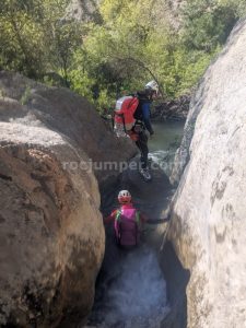 Resaltes/Toboganes - Barranc de Sant Pere Inferior - Pobla de Segur - RocJumper