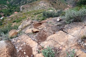 Flanqueo - Vía Ferrata Sants de la Pedra - La Vall d'Uixó - RocJumper