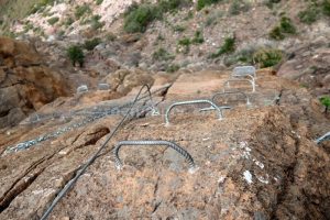 Tramo 3 Vertical - Vía Ferrata Sants de la Pedra - La Vall d'Uixó - RocJumper