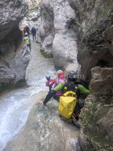 Resaltes y Toboganes - Barranc de l'Infern - La Pobla de Segur - RocJumper