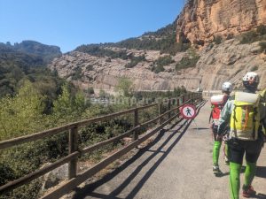 Retorno por carretera - Barranc de Sant Pere Inferior - Pobla de Segur - RocJumper