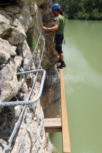 Puente Tablón - Vía Ferrata Paret de les Arcades - Llimiana - RocJumper