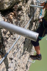 Barra - Vía Ferrata Paret de les Arcades - Llimiana - RocJumper