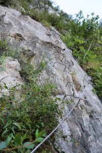Placa - Vía Ferrata Socueva - Arredondo - RocJumper