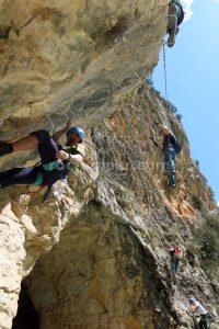 Desplome - Vía Ferrata Paret de les Arcades - Llimiana - RocJumper