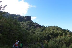 Llegando - Vía Ferrata Roca Foradada - Llimiana - RocJumper