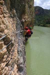 Puente Colgante - Vía Ferrata Paret de les Arcades - Llimiana - RocJumper