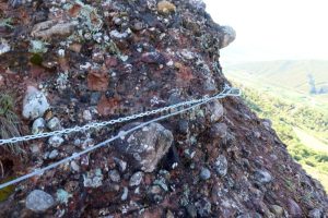 Tramo 1 Flanqueo - Vía Ferrata Roca Foradada - Llimiana - RocJumper