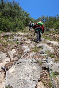 Final - Vía Ferrata Paret de les Arcades - Llimiana - RocJumper
