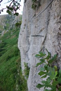 Flanqueo - Vía Ferrata Socueva - Arredondo - RocJumper