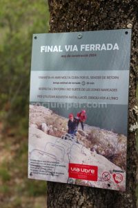 Final - Vía Ferrata Paret de les Arcades - Llimiana - RocJumper