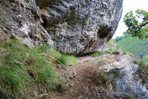Flanqueo - Vía Ferrata La Concha - San Roque de Riomiera - RocJumper