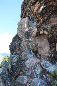 Tramo 3 Flanqueo - Vía Ferrata Roca Foradada - Llimiana - RocJumper