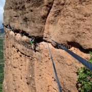 079 Via Ferrata Roca Foradada Pobla Segur Rocjumper