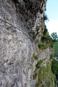 Flanqueos - Vía Ferrata La Concha - San Roque de Riomiera - RocJumper