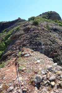 Tramo 5 Rampa - Vía Ferrata Roca Foradada - Llimiana - RocJumper