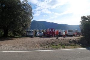 Parking - Barranco Cueva Cabrito - Las Almunias de Rodellar - RocJumper